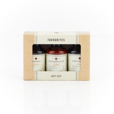Amber Favourites Gift Set 3 x 100ml (3.5fl.oz)
