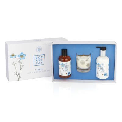 Flores  Gift Box (Hand Wash, Hand Lotion & Candle)